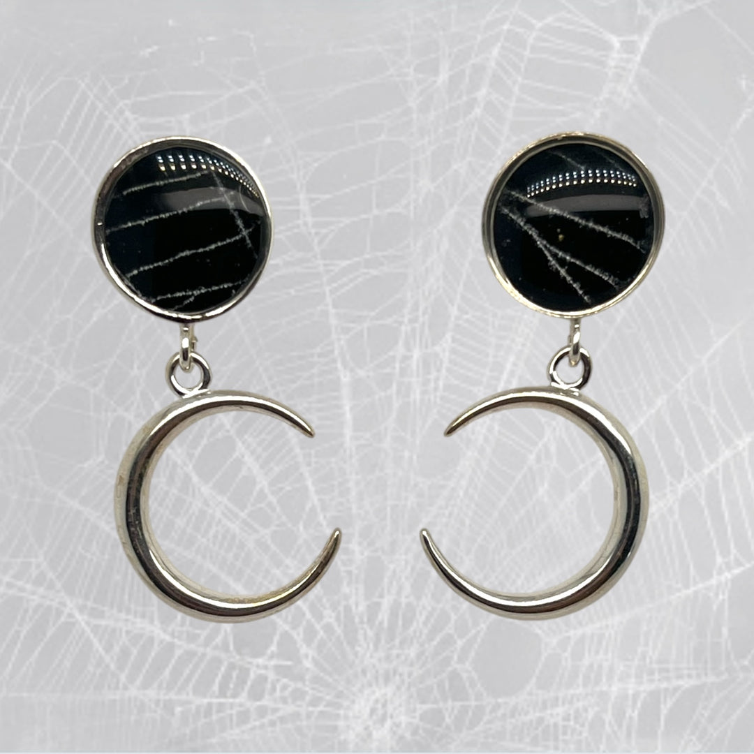 Astrid Drop Earrings | Silver