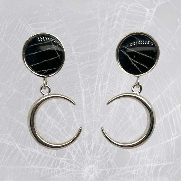 Astrid Drop Earrings | Silver