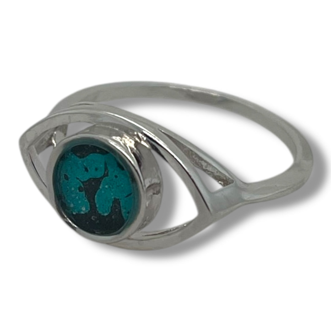 Natalie Ring | Rhodium | Size 7