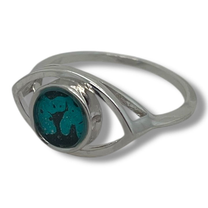 Natalie Ring | Rhodium | Size 7