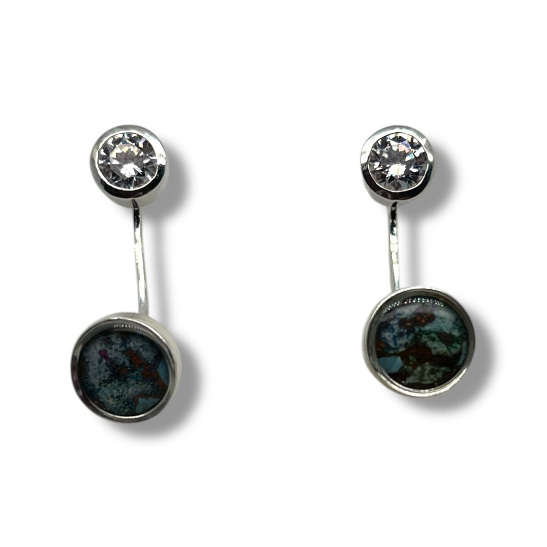 Arnisha Ear Jackets | Silver