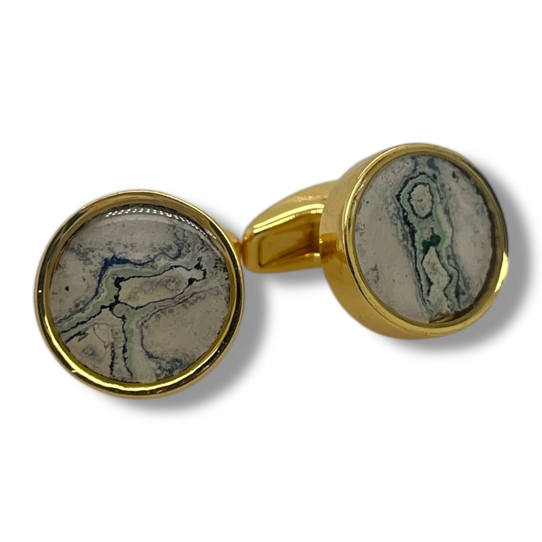 Greg Cuff Links | Gold