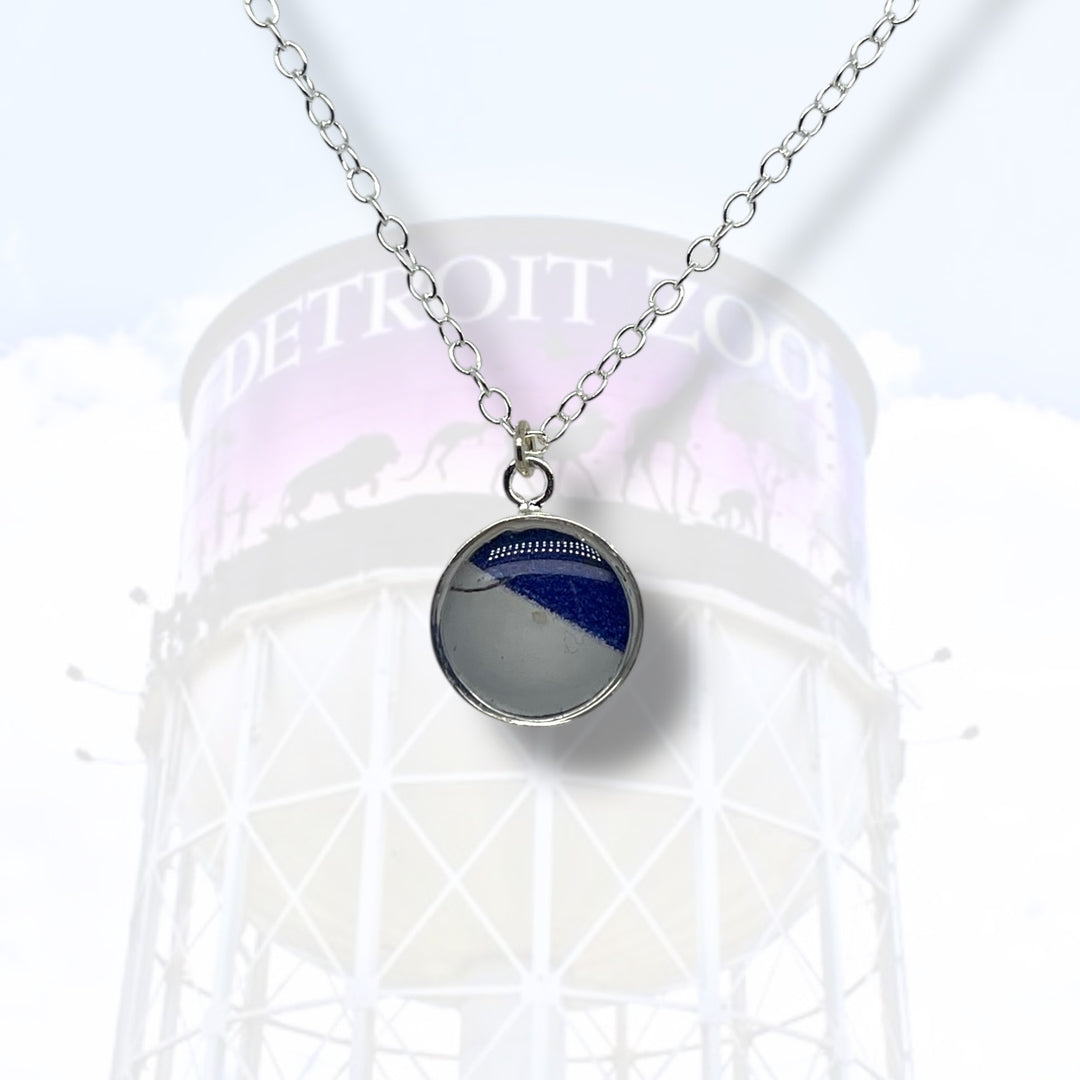 Detroit Zoo Amy Necklace | Silver