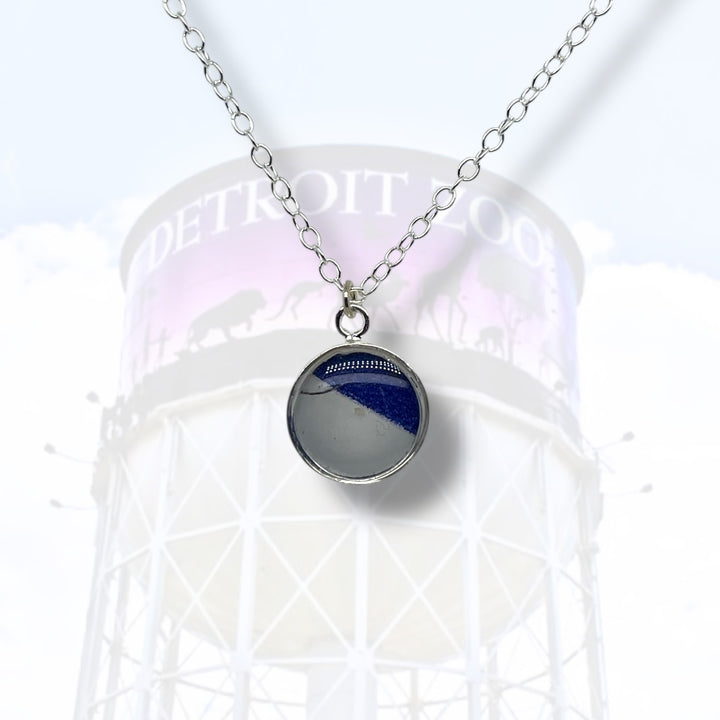Detroit Zoo Amy Necklace | Silver
