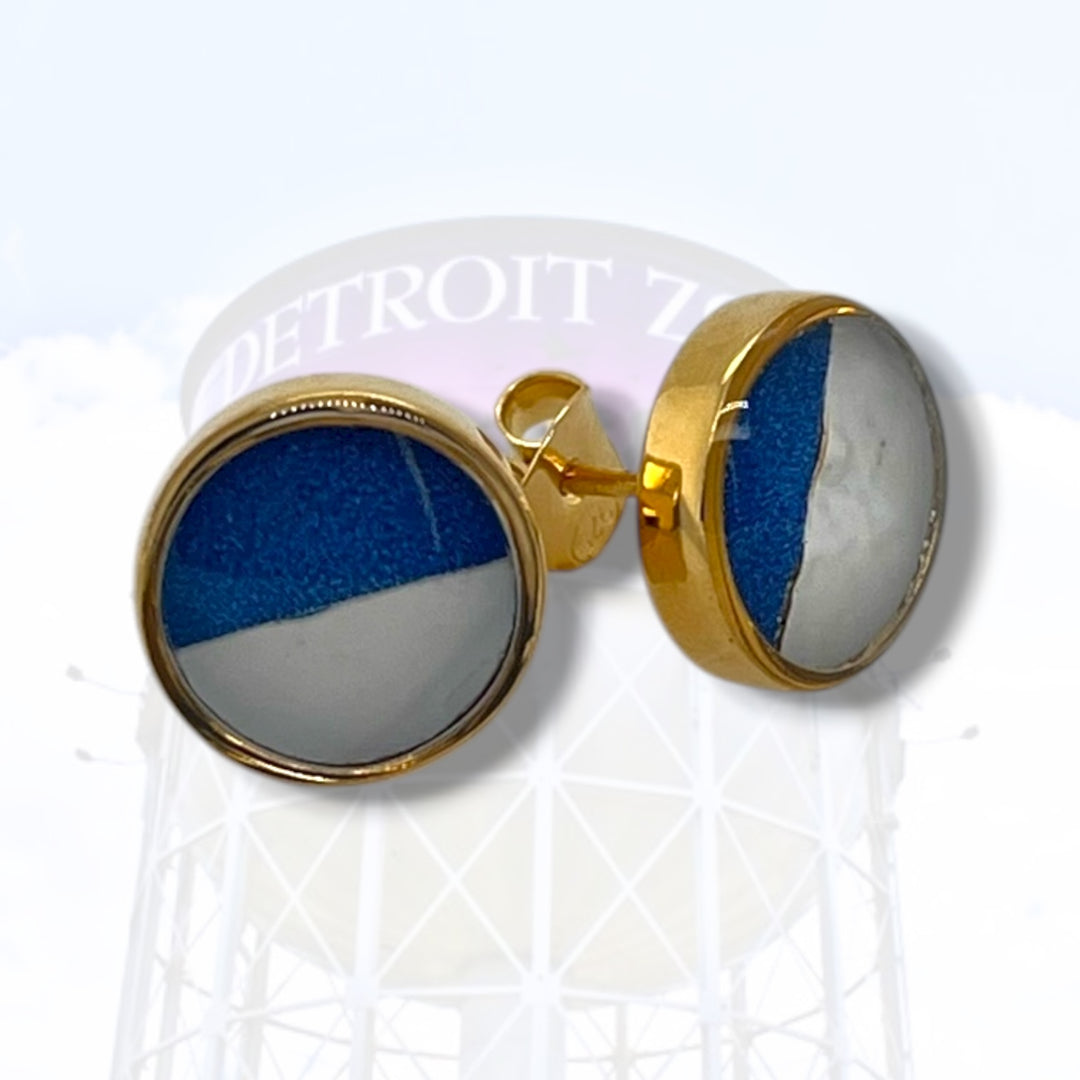 Detroit Zoo Brittany Earrings | Gold
