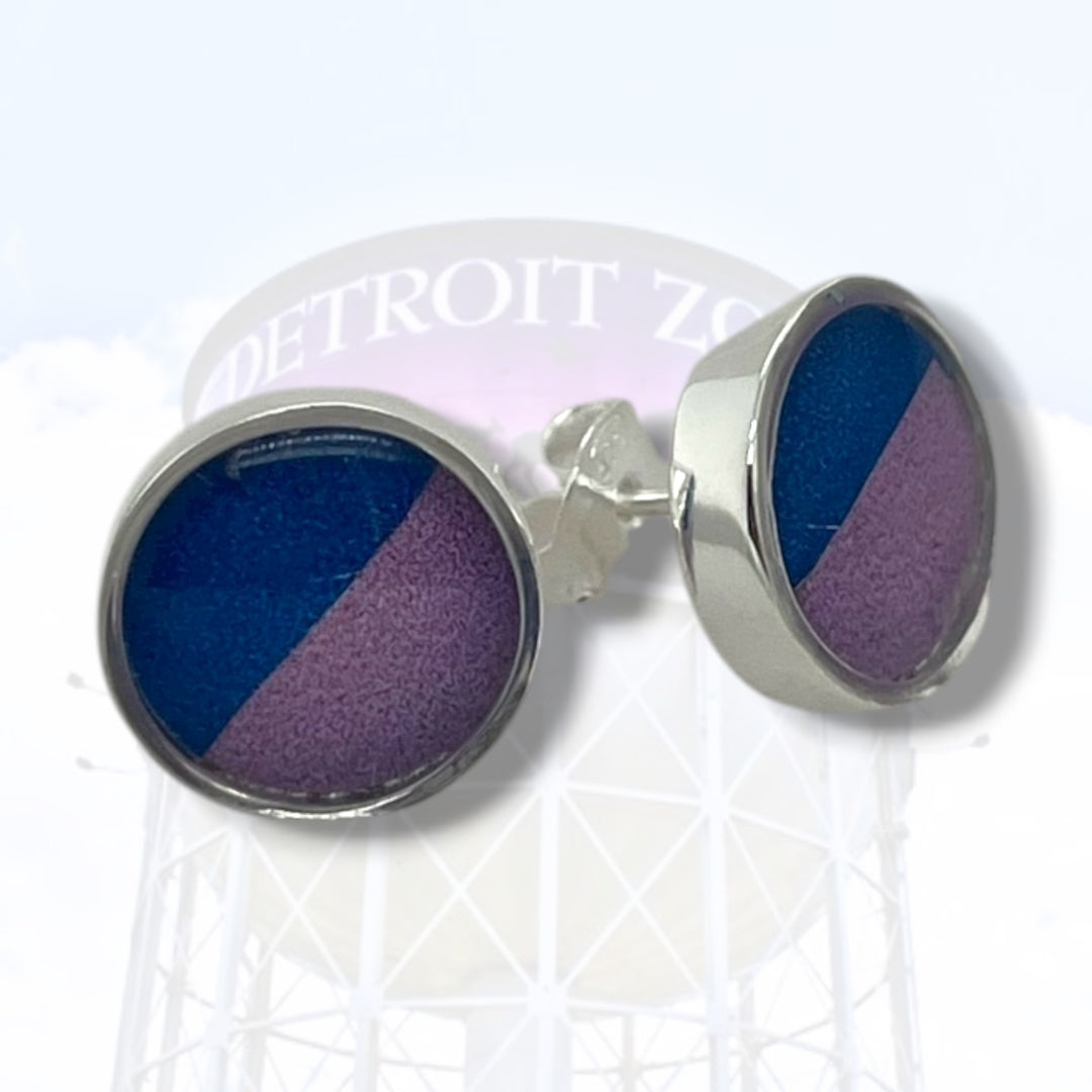 Detroit Zoo Brittany Earrings | Silver