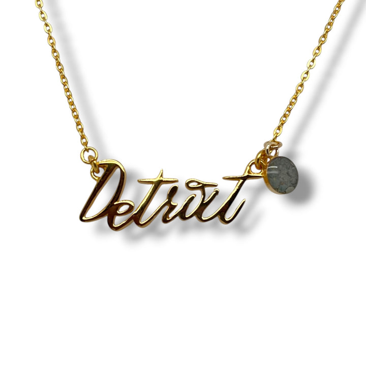 Detroit Necklace | Gold