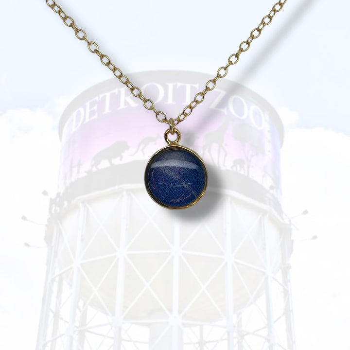 Detroit Zoo Amy Necklace | Gold
