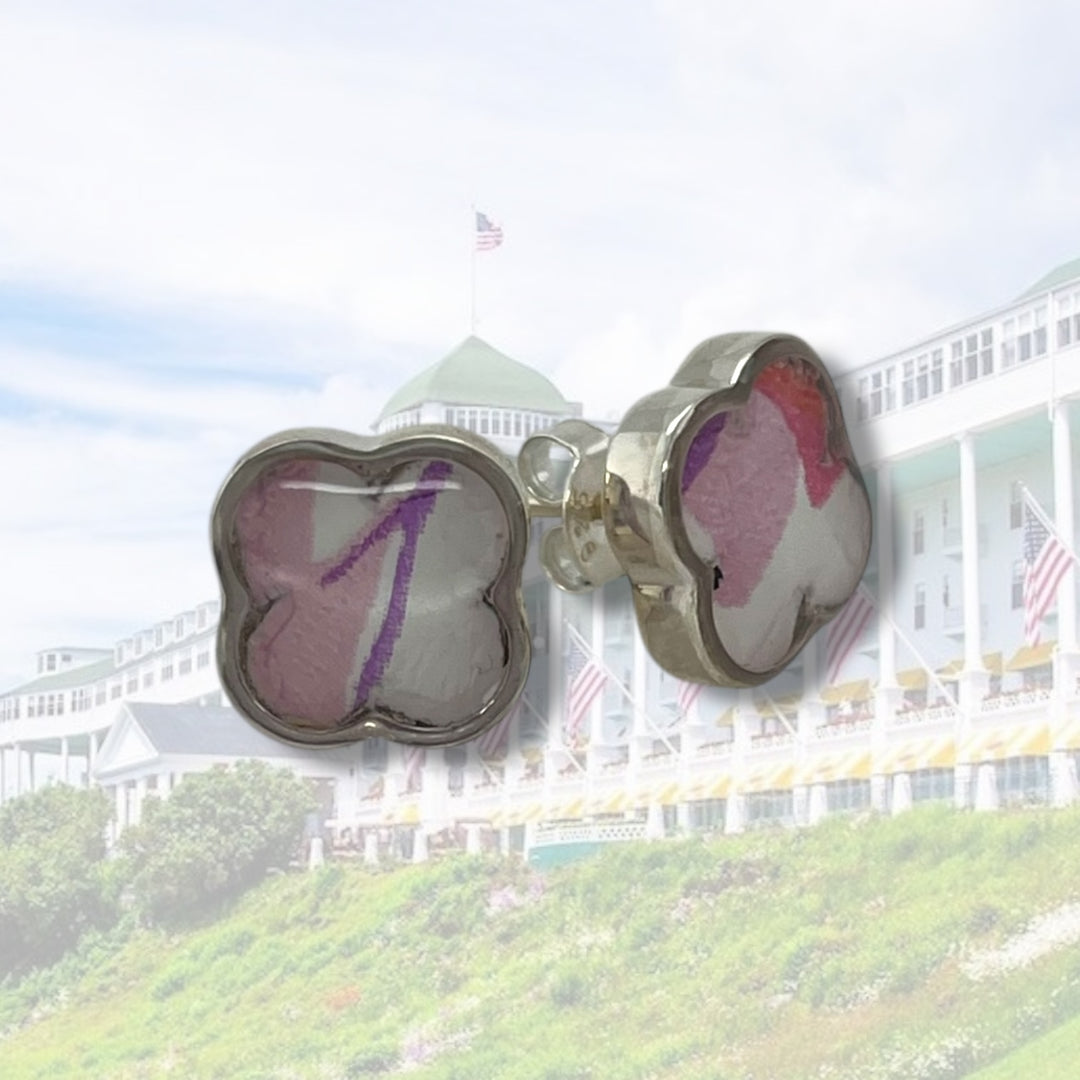 Tatiana Stud Earrings | Silver