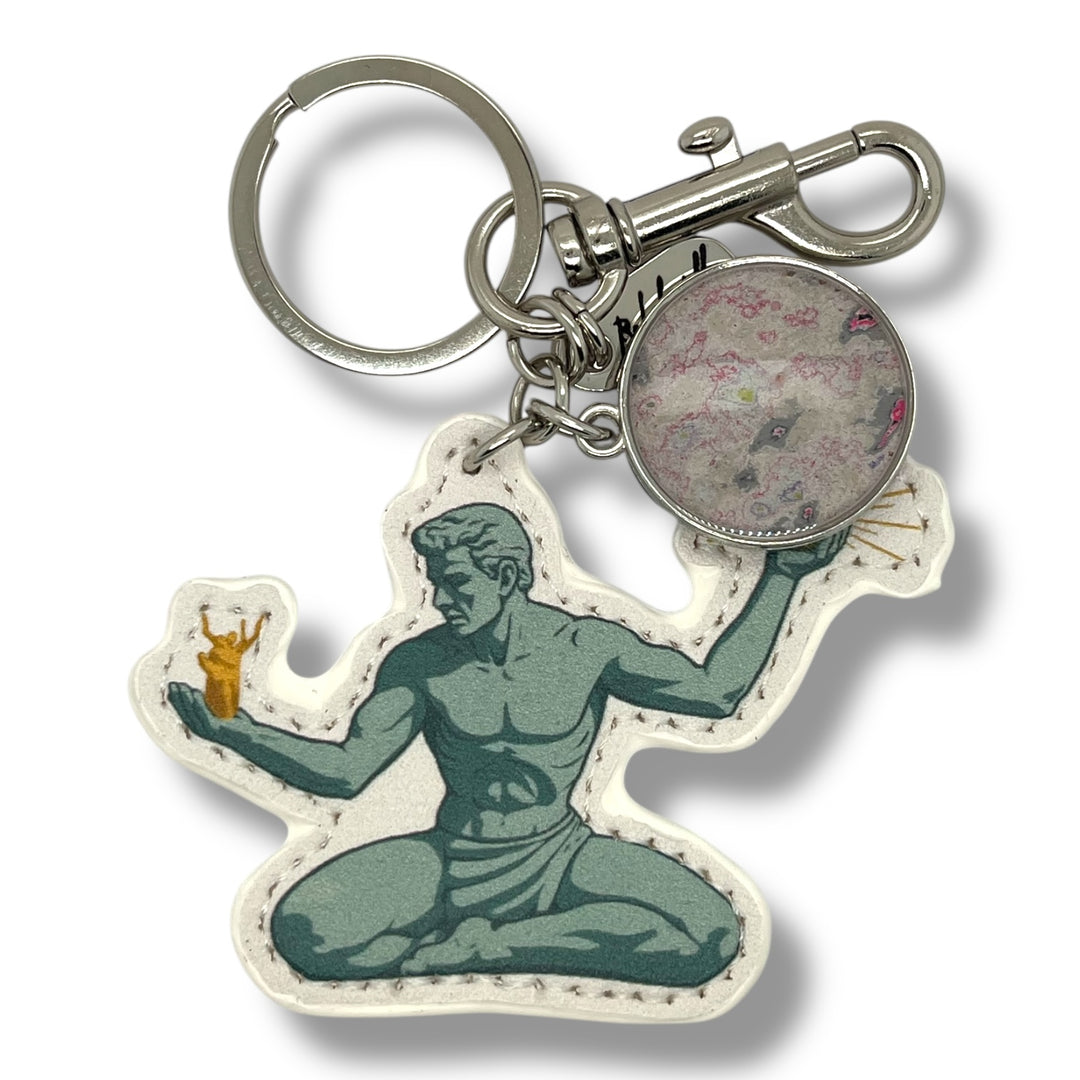 The Spirit of Detroit Bag Charm