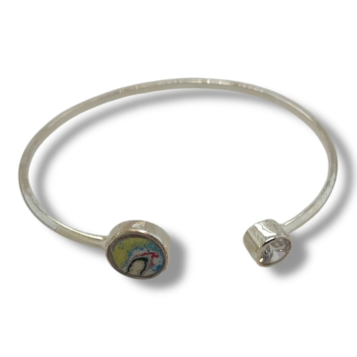 Danielle Open Cuff  | Silver