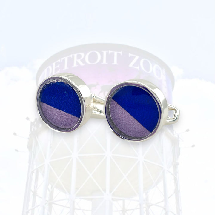 Detroit Zoo Greg Cuff Links | Silver