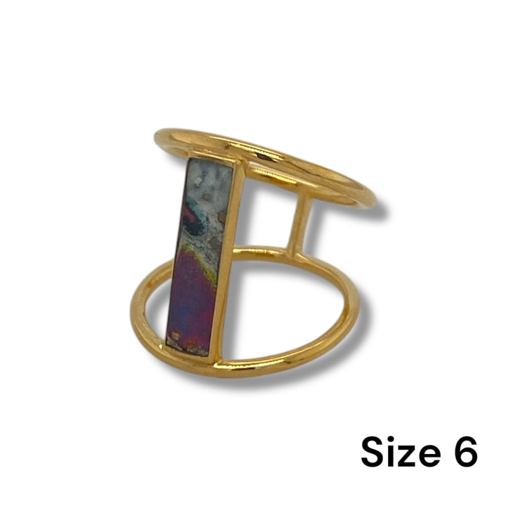 Hattie Cage Ring | Gold | Size 6