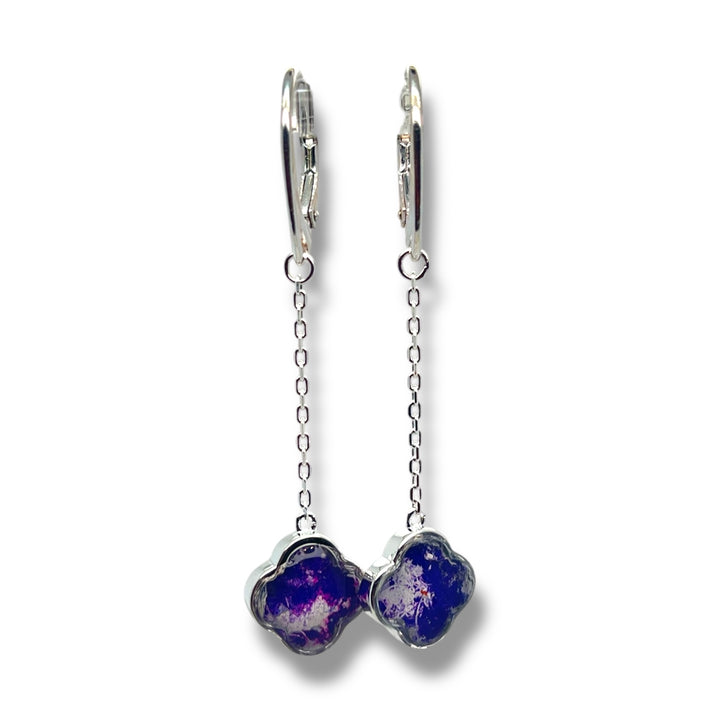 Mo Drop Earrings |Silver