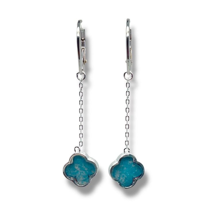 Mo Drop Earrings |Silver