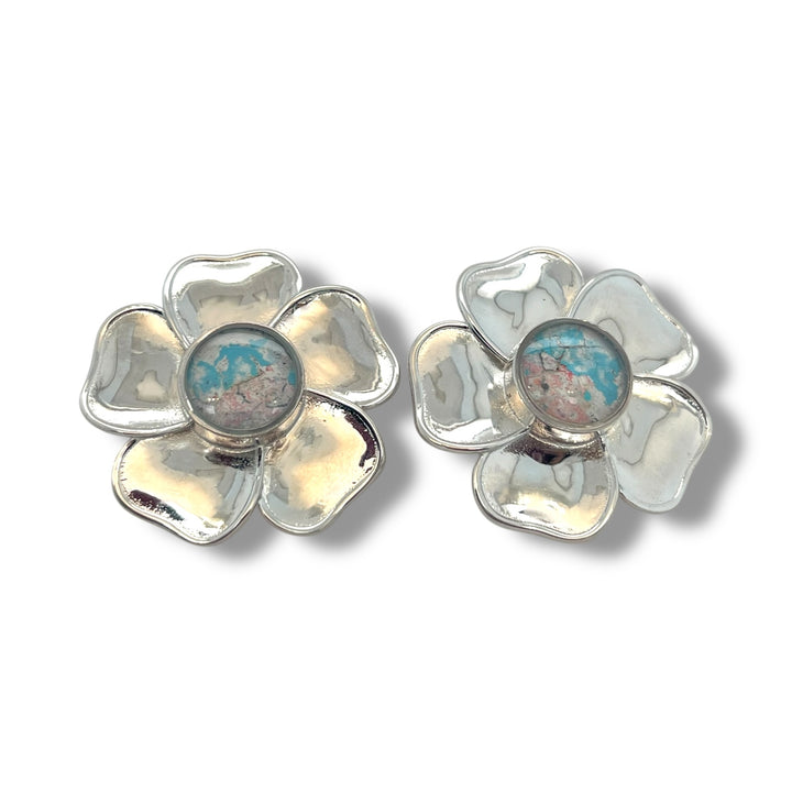 Brene Earrings | Rhodium