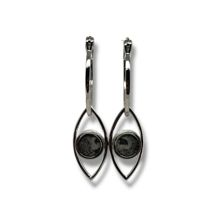 Clara Drop Earrings | Silver