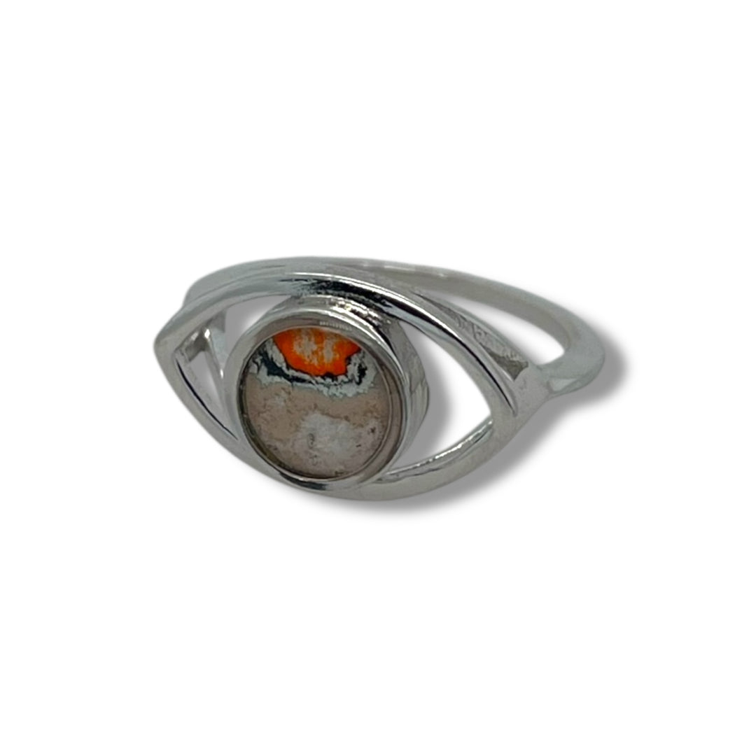 Natalie Ring | Rhodium | Size 5
