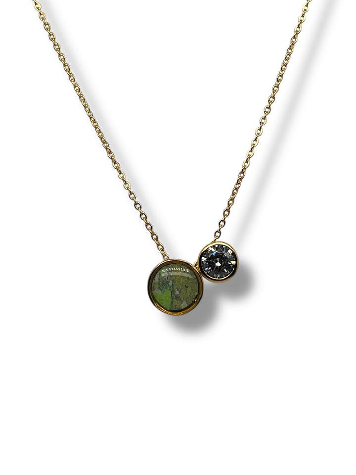 Blair Duet Necklace | Gold