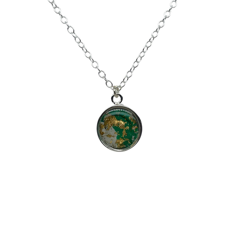 Michigan State Amy Necklace | Silver