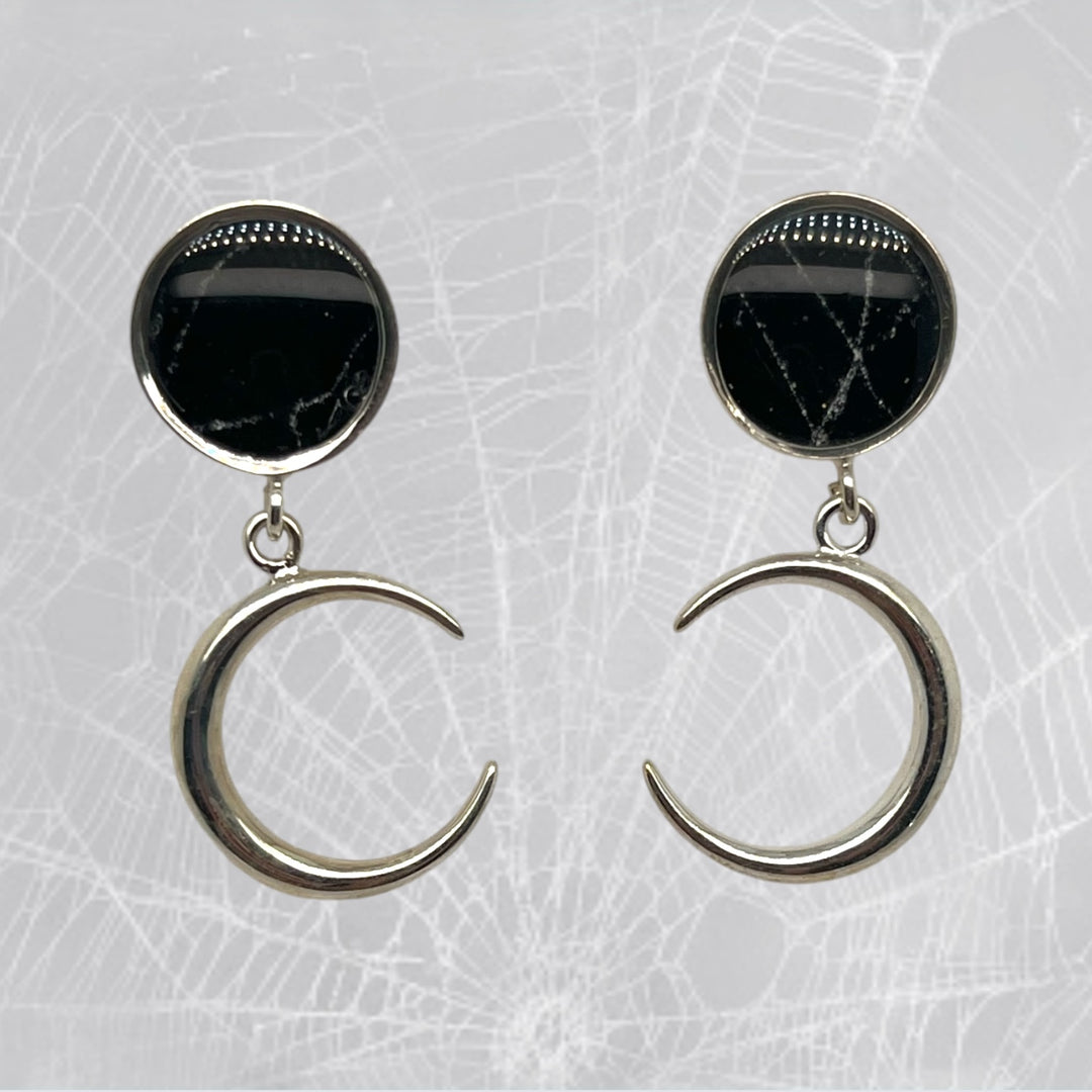 Astrid Drop Earrings | Silver