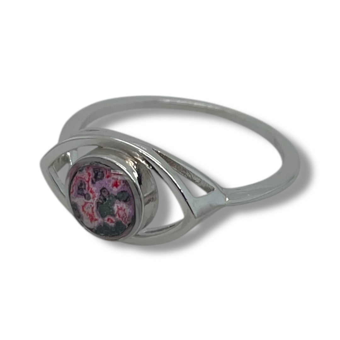 Natalie Ring | Rhodium | Size 10