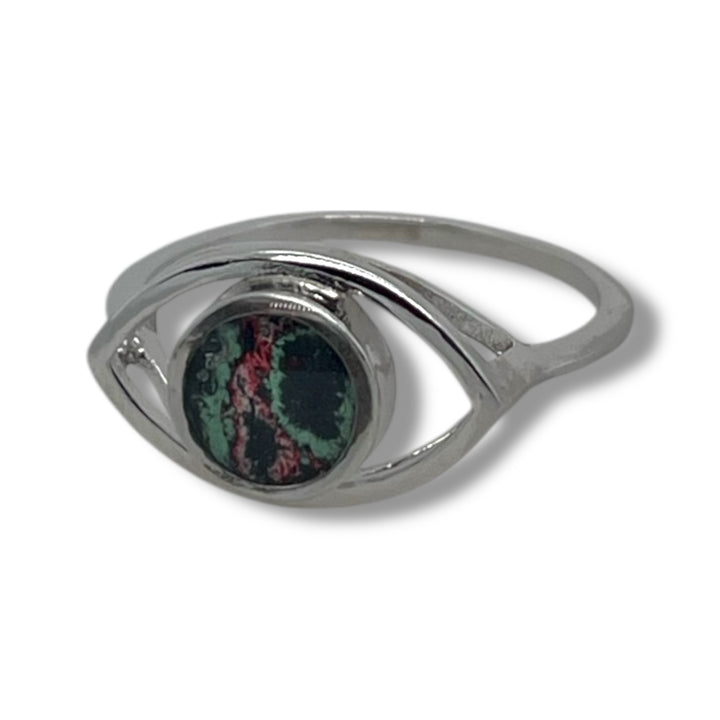 Natalie Ring | Rhodium | Size 8
