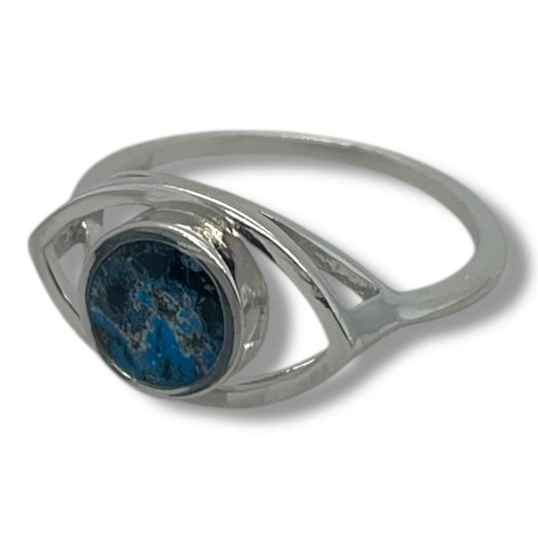 Natalie Ring | Rhodium | Size 7