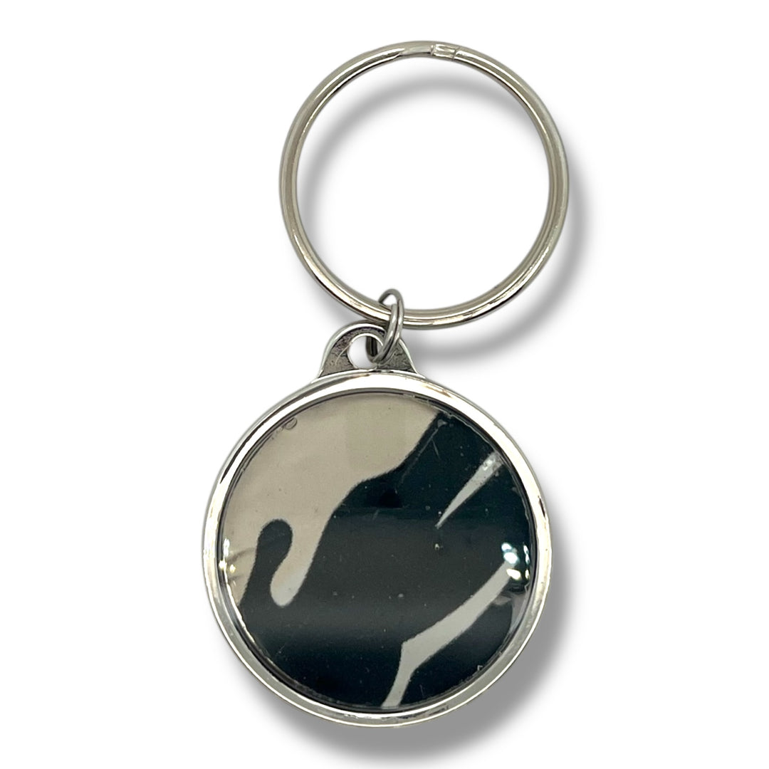 Detroit Zoo Keychain | Pewter