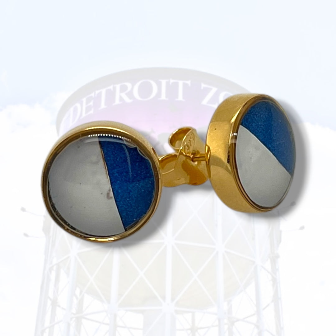 Detroit Zoo Brittany Earrings | Gold