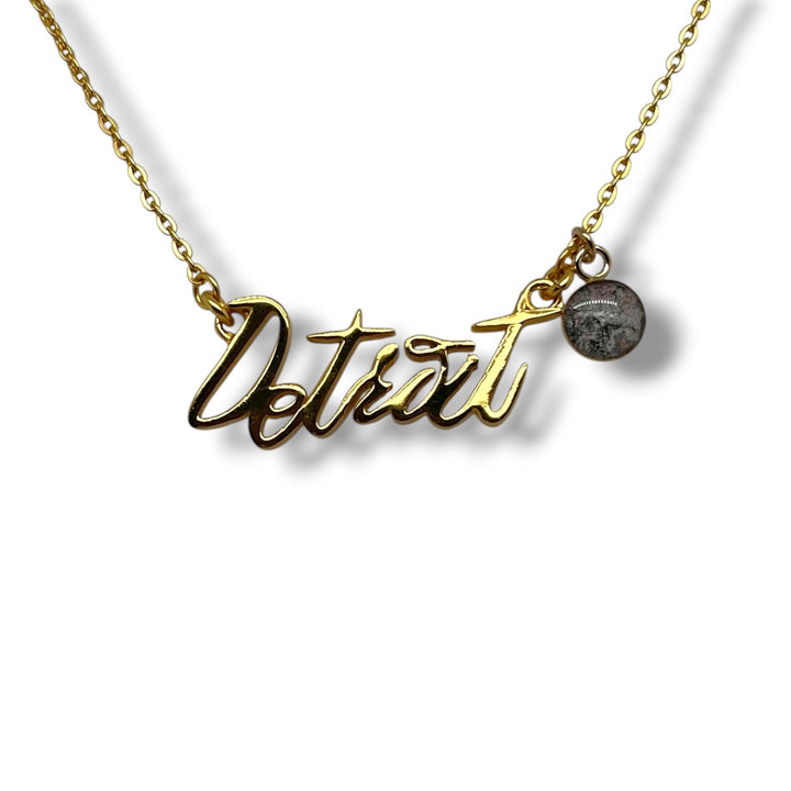 Detroit Necklace | Gold