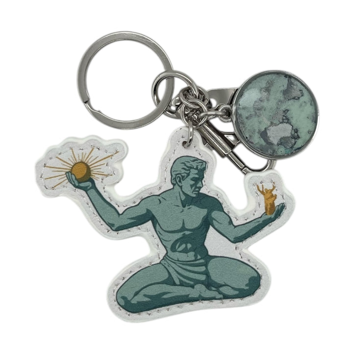 The Spirit of Detroit Bag Charm