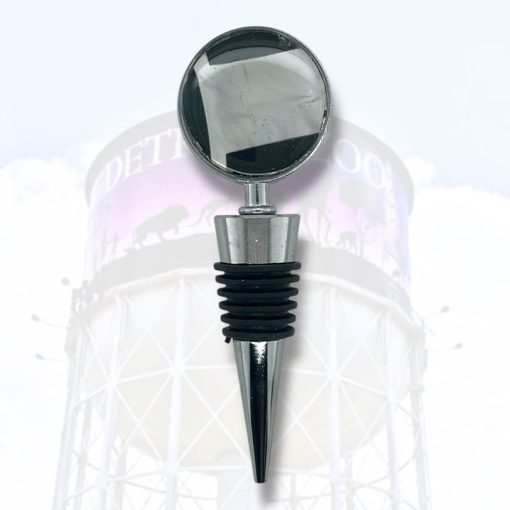 Detroit Zoo Bottle Stopper | Metal Alloy