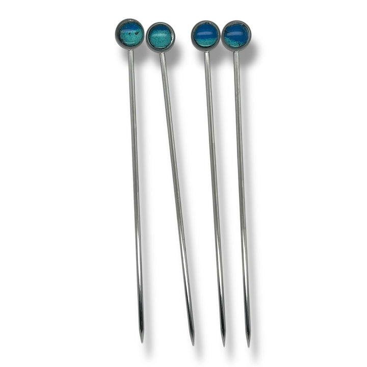 Drink Picks | Stainless Steel | Set of 4