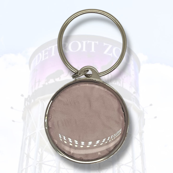 Detroit Zoo Keychain | Pewter