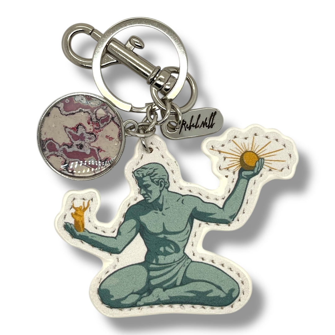 The Spirit of Detroit Bag Charm