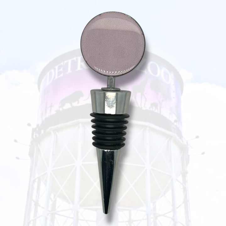 Detroit Zoo Bottle Stopper | Metal Alloy