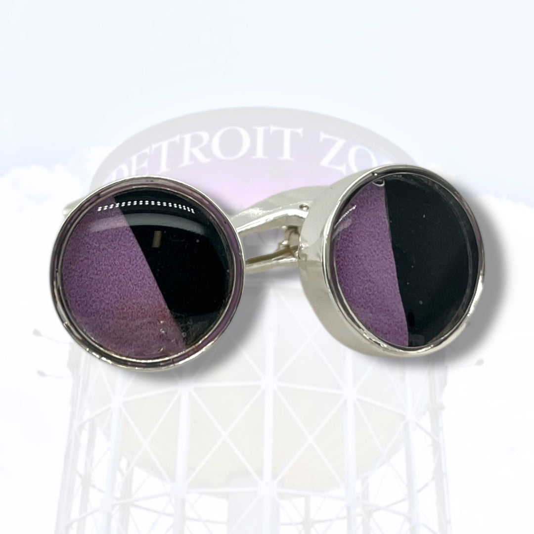 Detroit Zoo Greg Cuff Links | Silver