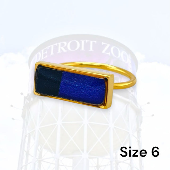 Detroit Zoo Lauren Ring | Gold