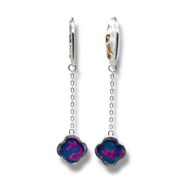 Mo Drop Earrings |Silver