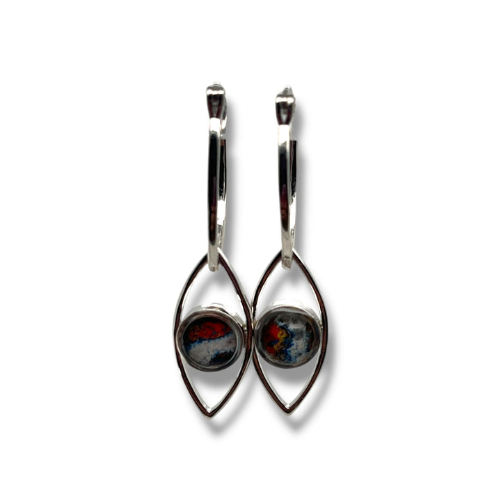 Clara Drop Earrings | Silver