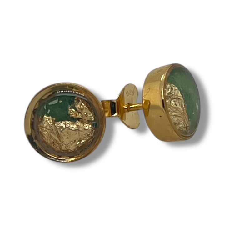 Michigan State Brittany Earrings | Gold