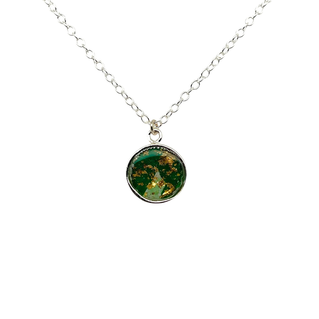 Michigan State Amy Necklace | Silver
