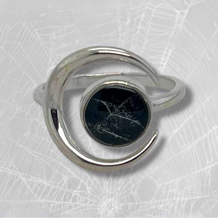 Nyx Open Ring | Silver