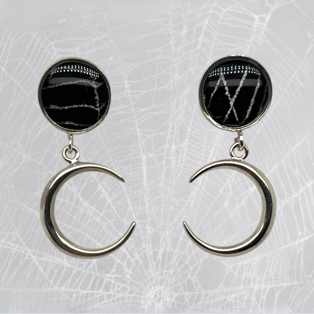 Astrid Drop Earrings | Silver