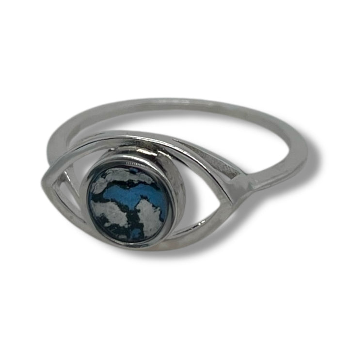 Natalie Ring | Rhodium | Size 10