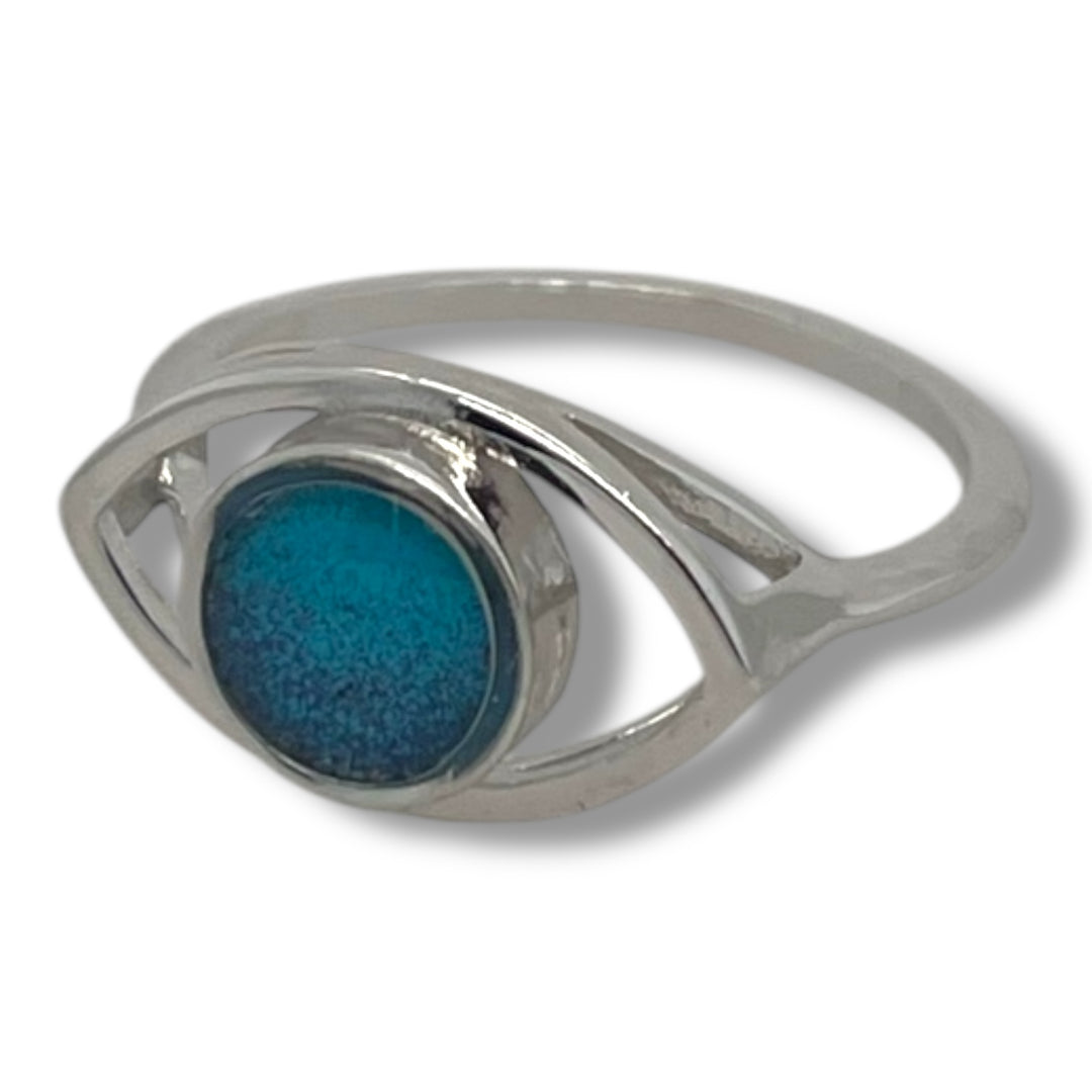 Natalie Ring | Rhodium | Size 7
