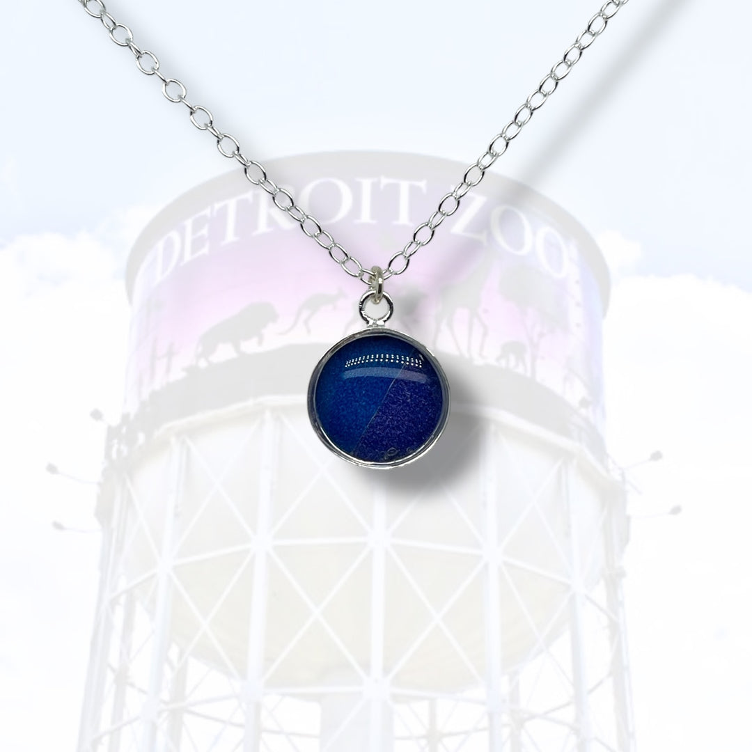 Detroit Zoo Amy Necklace | Silver