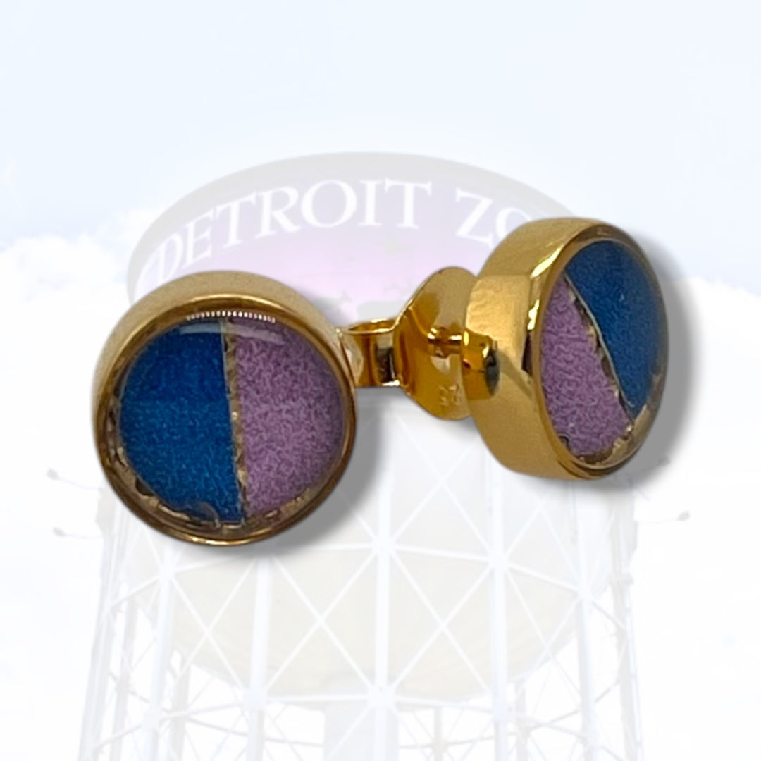 Detroit Zoo Brittany Earrings | Gold