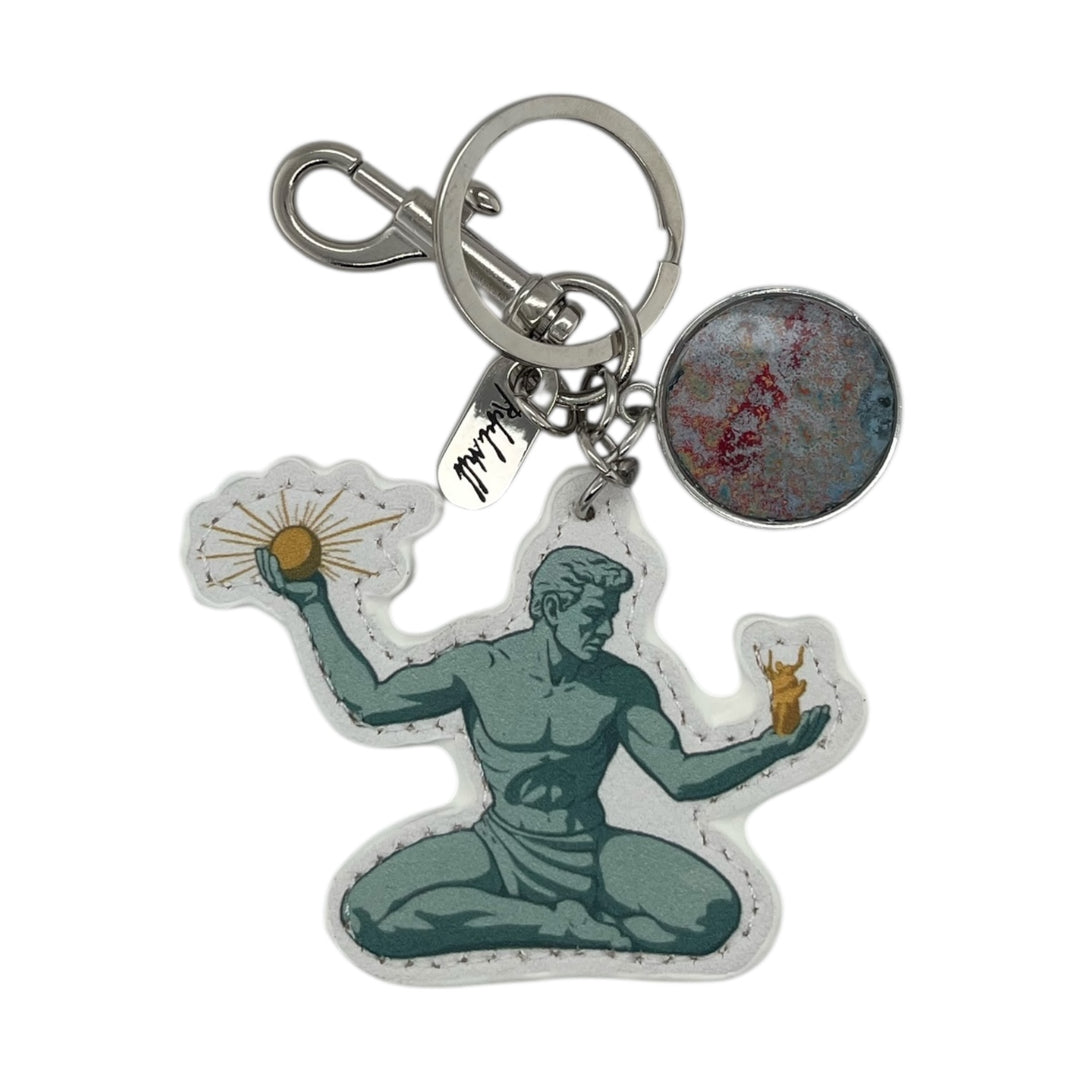The Spirit of Detroit Bag Charm